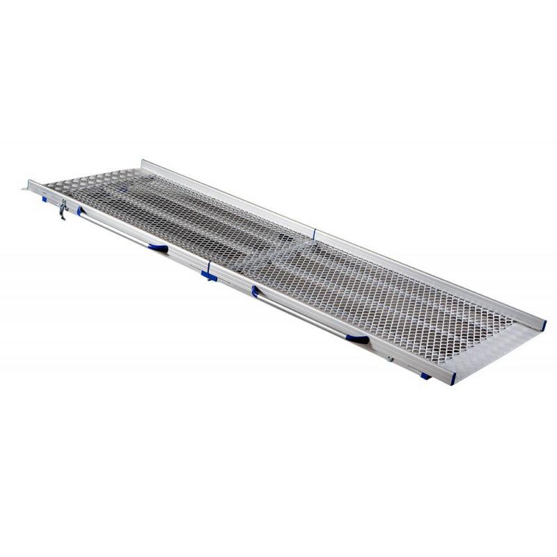 Rampe d'accès extra longue pliable et légère - 82 cm de large - Supporte jusqu'à 400 kg - Plusieurs longueurs disponibles_0