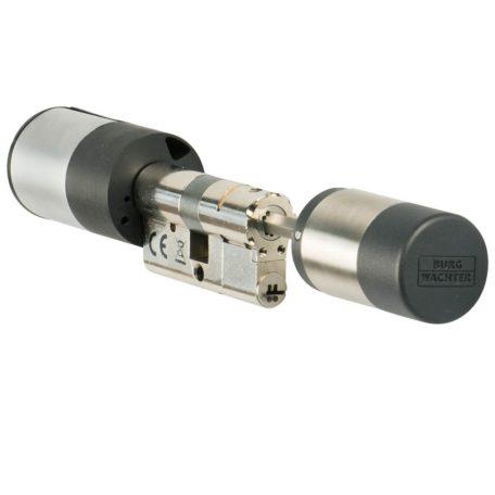 Serrure électronique secuEntry pro 7116 Duo - BURG-WÄCHTER - Ouverture par code, empreinte digitale, smartphone, transpondeurs et clé mécanique_0