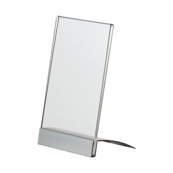Support carte de menu 'Taxus' - formats DIN A6 - design moderne avec socle aluminium et inclinaison idéale_0