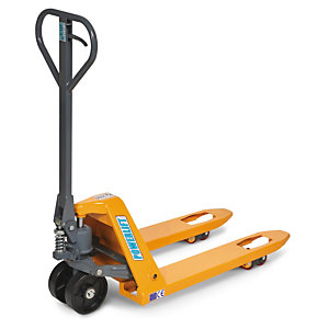 TRANSPALETTE MANUEL 2500 KG FOURCHES COURTES