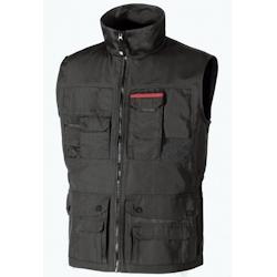 U-Power - Gilet poche téléphone noir FIRST Noir Taille L - L noir 8033546166116_0