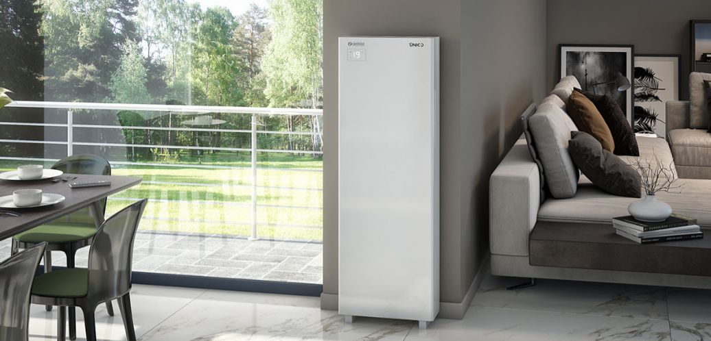 Unico Tower Inverter 12 HP - Climatiseur sans unité extérieure - Puissance frigorifique 1,45 à 2,95 kW - Puissance calorifique 1,45 à 3,10 kW_0