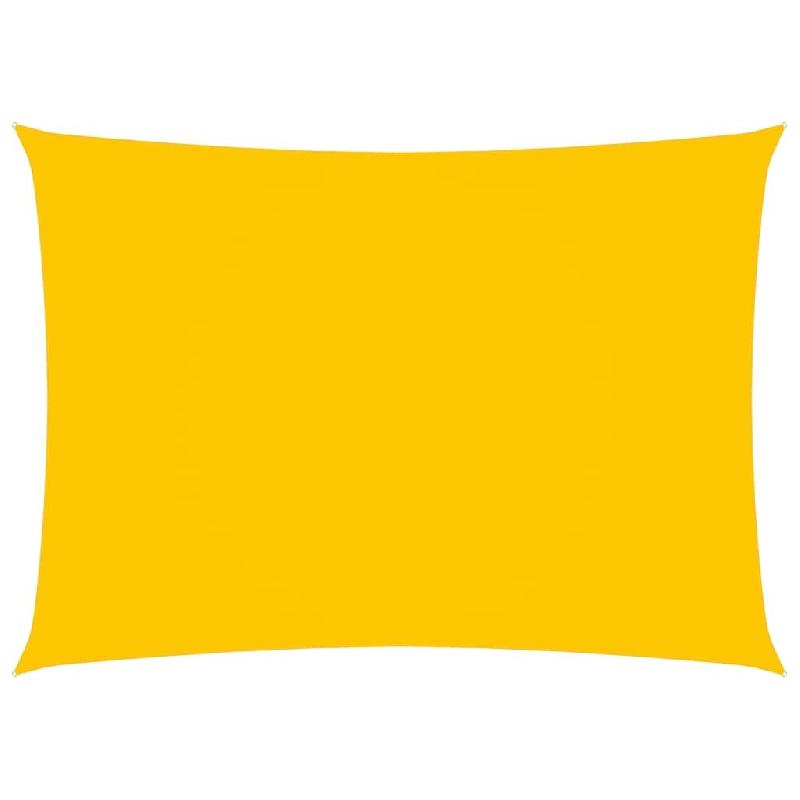 VidaXL Voile de parasol tissu oxford rectangulaire 3x5 m jaune Modèle Terrasse Zenith Prime - jaune 135597_0