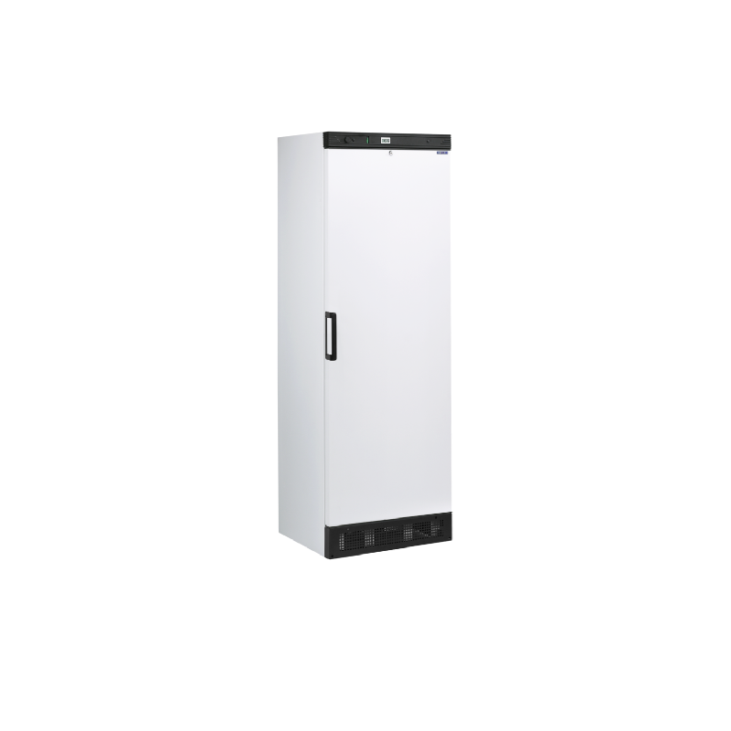 Vitrine réfrigérée négative roulante de stockage 270 Litres, 1 porte pleine battante, blanche, 270 W, 220 V - MONO_0