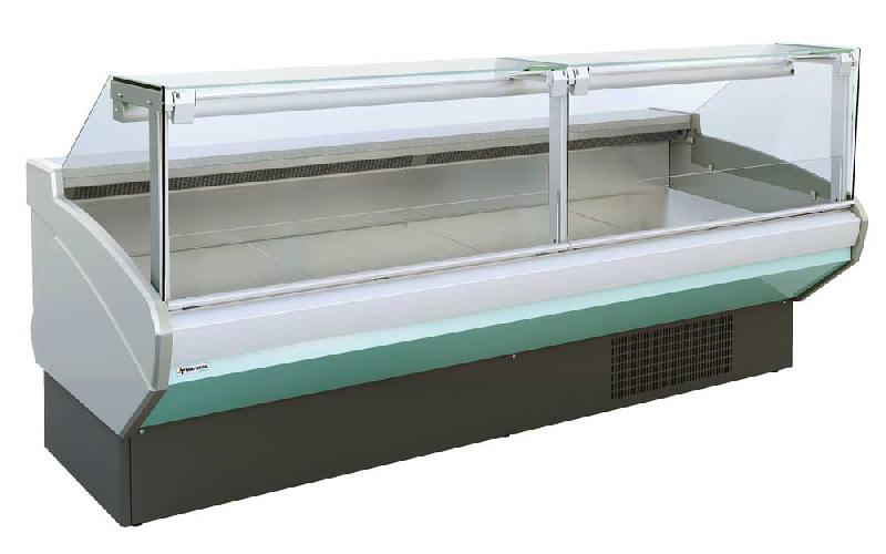 Vitrine réfrigérée boucherie amalia décor standard vitre droite lg: 1310mm - AML1250D_0