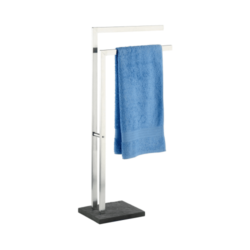 PORTE SERVIETTE À POSER - SLATE ROCK - ACIER INOX WENKO