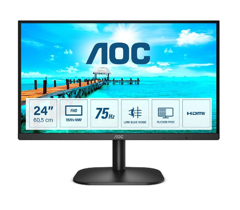 AOC BASIC-LINE 24B2XHM2 ÉCRAN PLAT DE PC 60,5 CM (23.8'') 1920 X 1080_0