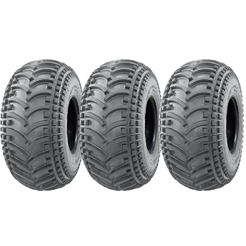 25x13.00-9 Quad ATV Tyres Wanda P308 Tubeless 4ply Hard Wearing 243kg (Set of 3)_0