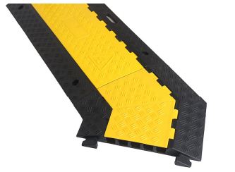 Angle 45° pour passe-câbles 5 canaux 50 mm - norme européenne - résistant jusqu'à 9 tonnes par essieu_0