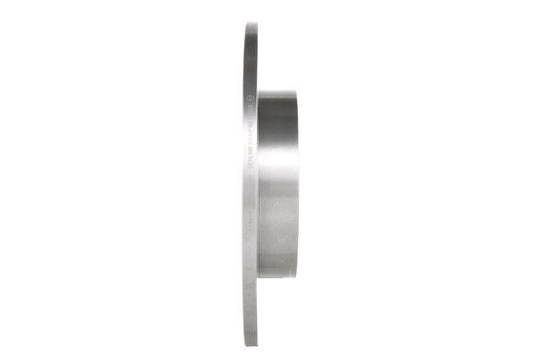 Disque de frein Bosch 0986478633 - boîte de 2 disques, arrière, plein, 5 trous, épaisseur 10 mm_0