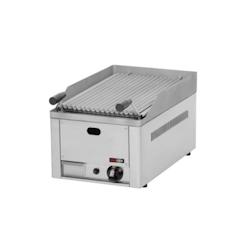 Grill pierre de lave professionnel simple à gaz | Redfox - GL30GS - 718603516841_0
