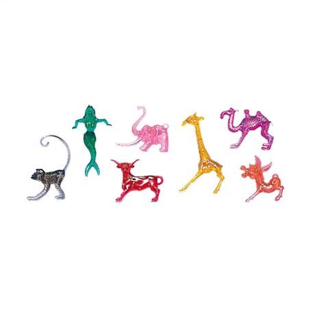 PIQUE ZOO PLASTIQUE ASSORTI (VENDU PAR 250)