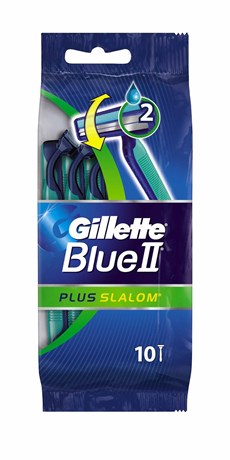 RASOIR JETABLE GILLETTE BLUE II PLUS SLALOM (VENDU PAR 10)