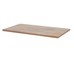 Restootab - Plateau 160x80 decor chene bastide - marron Bois manufacturé 3760371517213_0