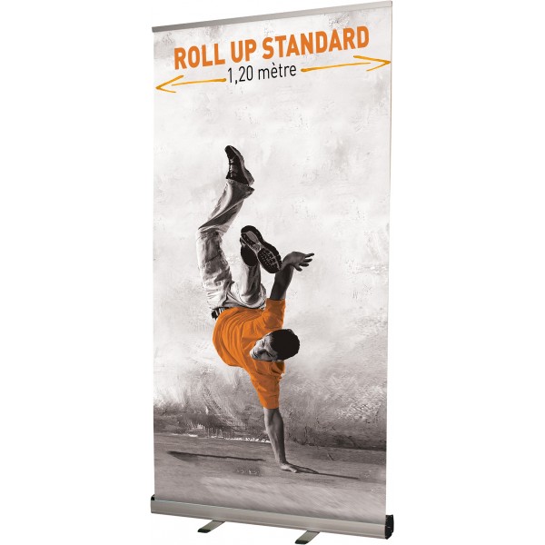 Roll-up standard 120x200 cm - Kakémono sur enrouleur avec sac de transport inclus_0