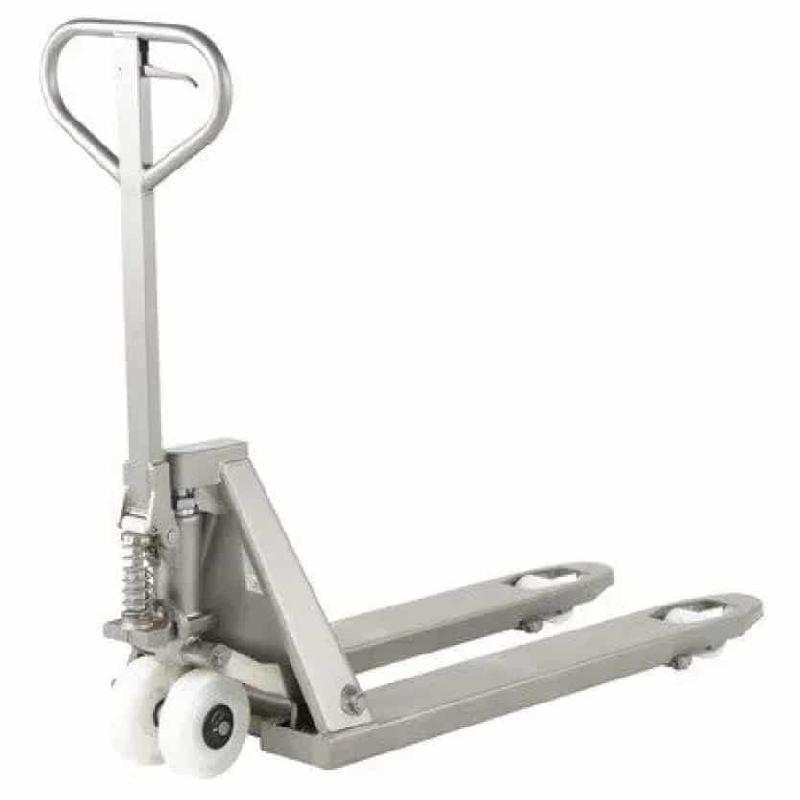 Transpalette fourches courtes semi-inox charge 2500kg_0