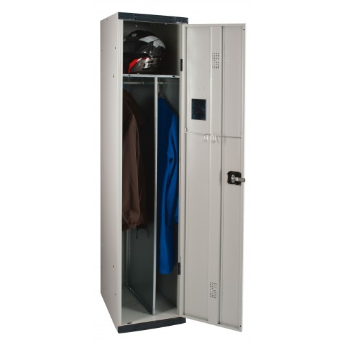 Vestiaire industries salissantes 1 colonne - Gamme Optimum - Dimensions et équipements conformes NF D65-760-1, 2 et 3_0