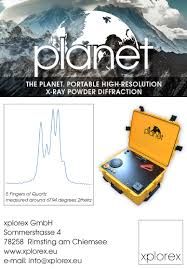 Xrd portable planet, diffractomètre des rayons x a haute résolution_0