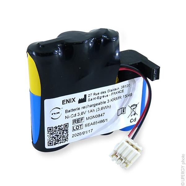 Batterie médicale rechargeable NX 3x AA 3S1P ST1 F50 - 3.6V 1Ah_0