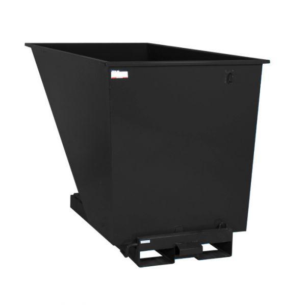 Benne auto-basculante pour chariot élévateur 2500 litres Noir_0