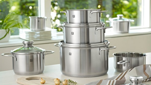 Casserole TWIN® Nova - polyvalente, avec fond multicouche et couvercle étanche_0