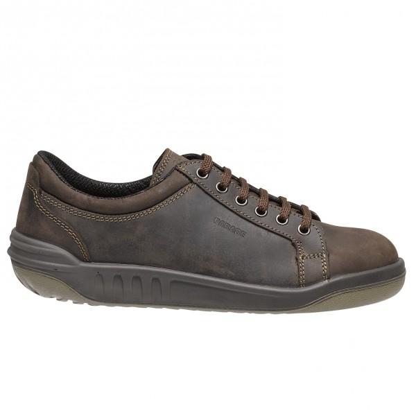 Chaussures de sécurité basses Juna Parade - EN 20345 S3 SRC, cuir marron, embout acier, semelle PU/PU_0