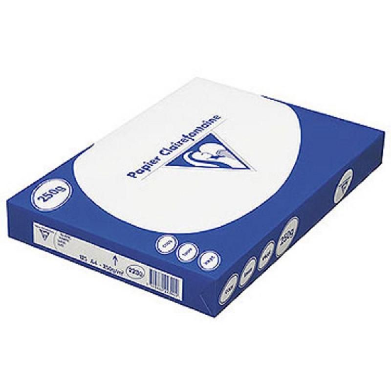 CLAIREFONTAINE PAPIER POLYVALENT CLAIRALFA A4 BLANC DE 250 G/M² (PRIX À L'UNITÉ)