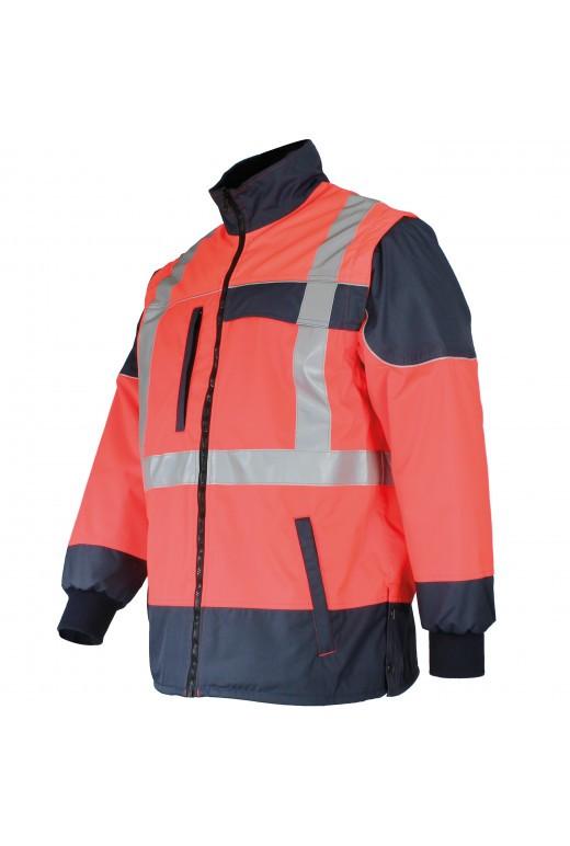 Ensembles parka et gilet pluie et froid 300D Sononyl Haute Visibilité - RPGFRHVSYRGMN-DM03_0