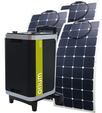 Groupe électrogène solaire - orium - autonomie : près de 2570 wh - 39195