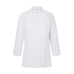 KARLOWSKY Veste de cuisine femme, manches longues, blanc , 40 - 40 blanc 4040857029928_0