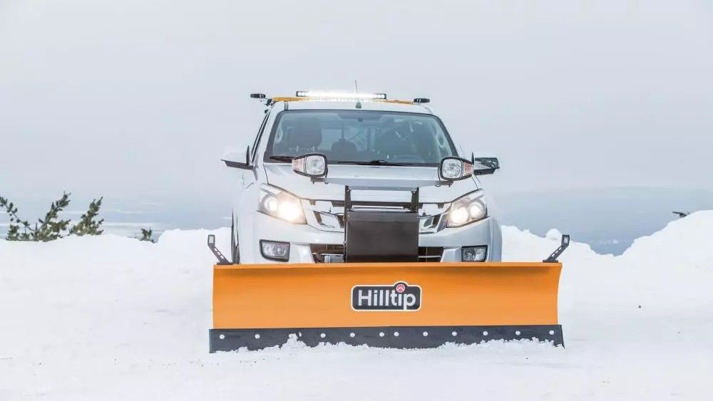 Lame à neige SnowStriker SP - Compatible véhicules européens - Acier haute résistance_0