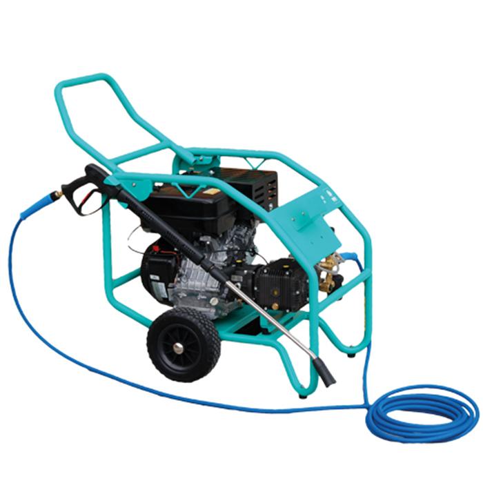 Nettoyeur haute pression thermique 200 bar IMER - Modèle EX40 WORMS - 14 CV - Débit 1260 L/h - Autonomie 2h30_0