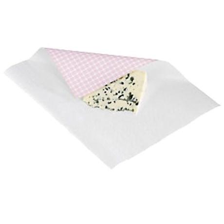 PAPIER ALIMENTAIRE 1 FACE VICHY ROSE 33 X 40 CM