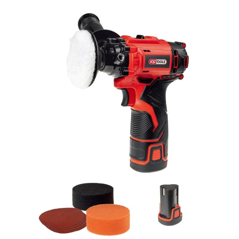 Polisseuse sur batterie 12 V avec accessoires - KSTools | 515.4760F_0