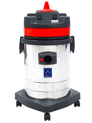 Servante Mobile d'Aspiration des poussières - MINI SPEEDY sur chariot avec moteur 1200 W et décolmatage électrique_0