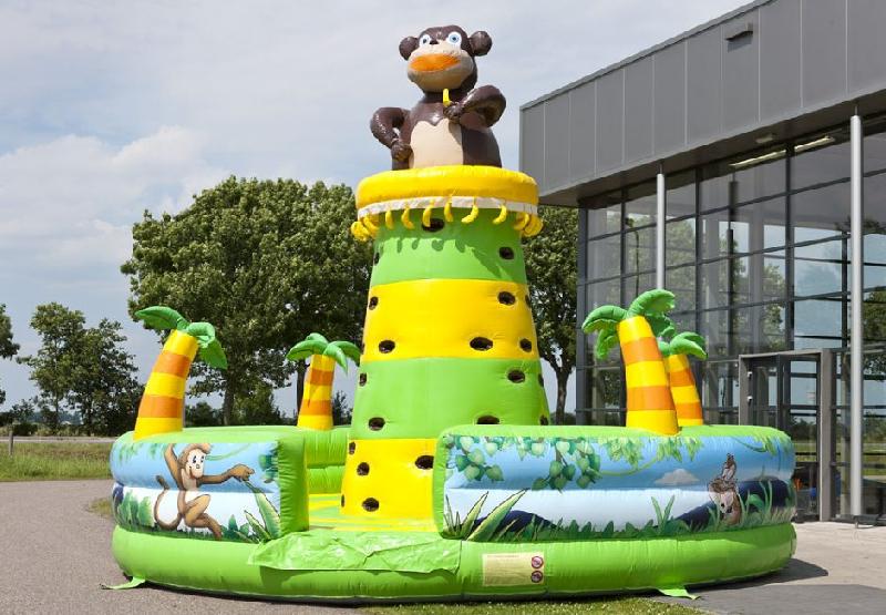 Structure gonflable - Phare d'escalade jungle - 7,0 x 5,6 m - Capacité 4 personnes_0