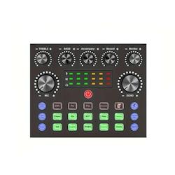 Table De Mixage Audio Noir Avec Changeur De Voix Et Carte Son Bluetooth YONIS - 3615616946788_0