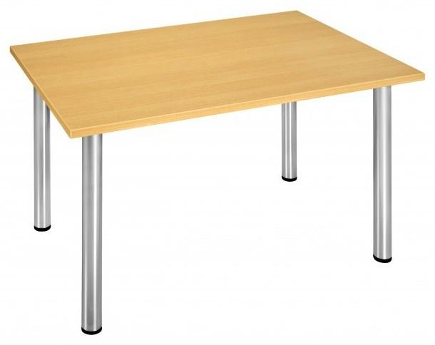 Table de réunion ou de conférence - DMC Direct - Plateau mélaminé 25mm - Piètement partagé - Dimensions variées_0