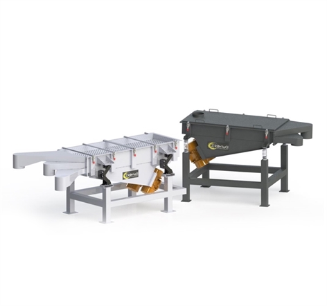 Table vibrante pour le tamisage et le transport de matières solides et liquides - TBMI_0