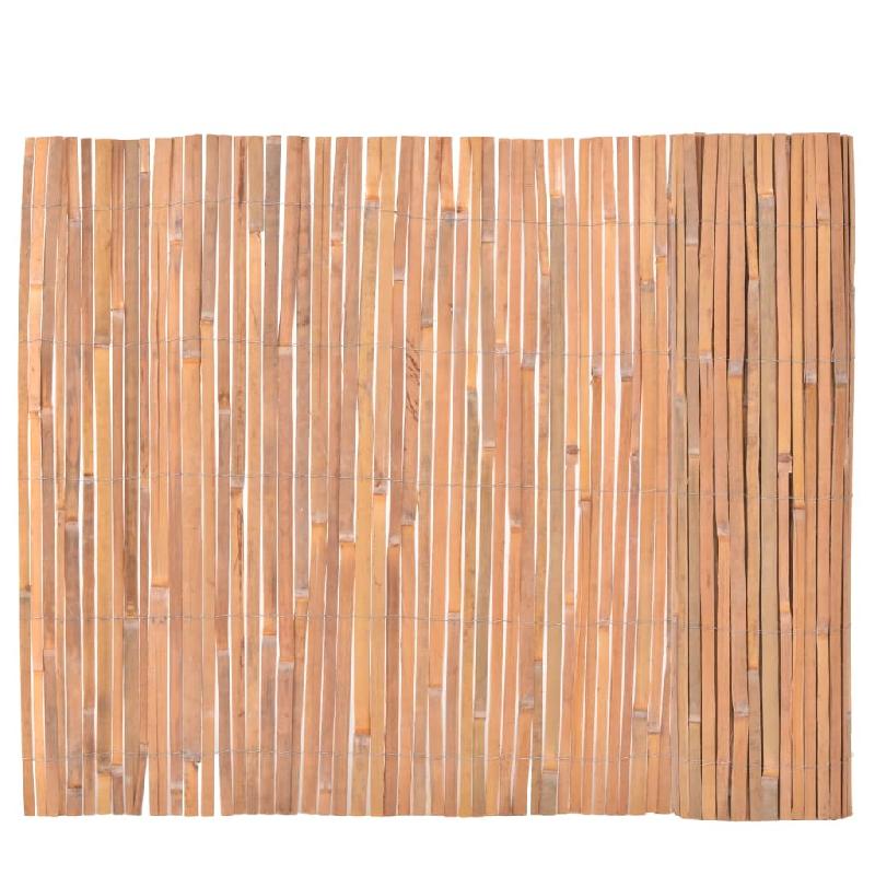 Vidaxl clôture en bambou 100 x 400 cm 140390_0