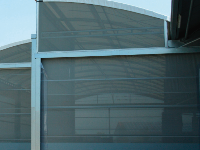 Porte rapide Wst 11 à double enroulement - dimensions maximales: 75m de largeur et 10m de hauteur_0
