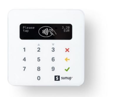 Air - terminal de paiement - SumUp - mobile et autonome - Bluetooth 4.0 - écran OLED intégré_0