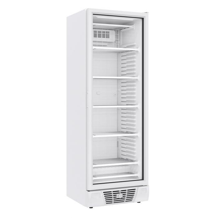 Armoire congélateur professionnel une porte vitrée blanc 382 litres - 7464.0062_0