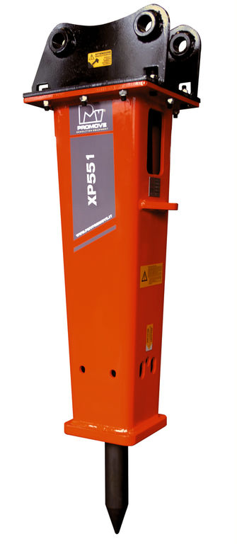 Brise-roche hydraulique Promove XP551 - pour porteurs de 6 à 12 tonnes - 550 kg_0