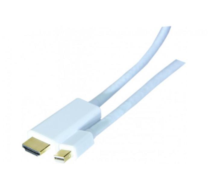Cordon Mini DisplayPort 1.2 vers HDMI 2.0 - 2m - Résolution UHD 3840x2160 à 60 Hz - Référence 128061_0