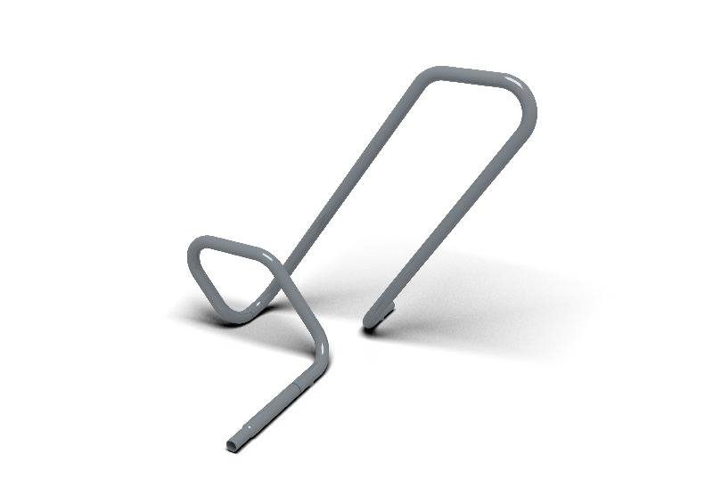 Porte-vélo Lyra high - Sécurise cadre et roue avant, modulable et adaptable - Réf 8090171_1