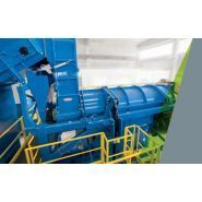 DLB 30 - Machine pour recyclage de plastique - AMUT - Capacité 3000 kg/h - Système De-Labeller breveté_0
