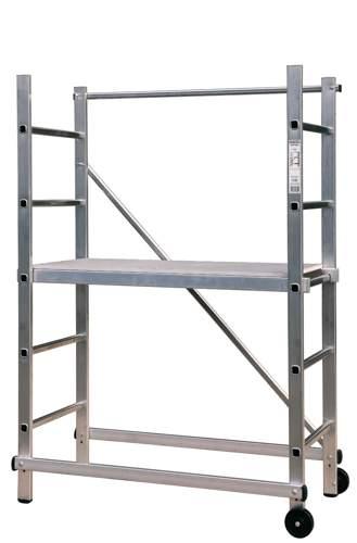Échafaudage aluminium type Partner - léger et robuste_0