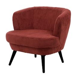 Fauteuil Dagmard Kily terra -  Rouge Autre Tissu Amadeus 68x66.5 cm - rouge 3520071910413_0