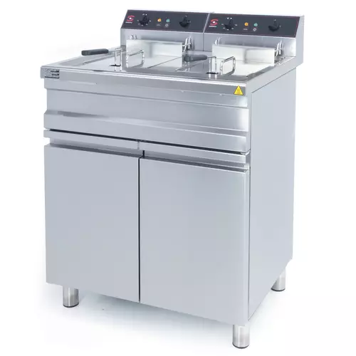 Friteuse FE-15+15 (2 x 9 Kw) 400/50-60/3N - Capacité 14+14 litres - Fabrication inox_0